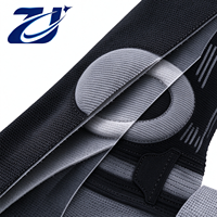 Genouillère à sangle de compression réglable, en tricot élastique respirant, pour le soutien du genou au quotidien, pour le sport et l'entraînement