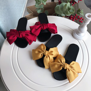 <span class=keywords><strong>Ciabatte</strong></span> Personalizzate all'Ingrosso con Fiocco in Raso per Matrimoni Estivi, Feste, Sandali da Cerimonia per Interni ed Esterni per Signore - Product Image 3