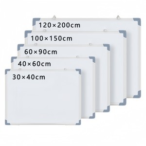 Tableau blanc magnétique éducatif avec cadre en aluminium, tableau blanc personnalisable pour les salles <span class=keywords><strong>de</strong></span> classe <span class=keywords><strong>de</strong></span> la <span class=keywords><strong>maternelle</strong></span> à l'université - Product Image 1