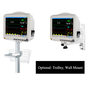 15 inch màn hình cảm ứng Vital Signs <span class=keywords><strong>Monitor</strong></span> đa thông số giám sát trung tâm Treo Tường Xe đẩy bệnh nhân <span class=keywords><strong>Monitor</strong></span> - Product Image 2