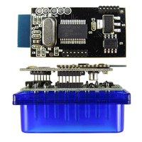 Universal OBD2, lector de código de falla de motor de coche, diagnóstico de plástico ABS para herramienta de escáner BT, probador de batería para modelos de camiones