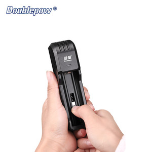 Doublepow-célula de batería recargable de litio, Cargador USB inteligente de carga rápida, accesorios de batería Ce DE 5W, <span class=keywords><strong>UK03</strong></span>, con ranura única de 3,7 V - Product Image 4