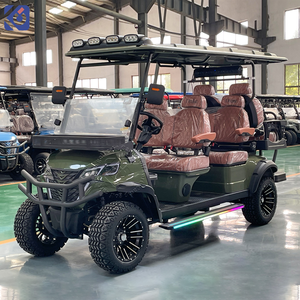 Voiturette de golf électrique 6 places CAMP avec batterie au lithium, véhicule utilitaire pour parcours de golf, complexe hôtelier, hôtel, communauté, campus - Product Image 2