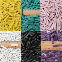 Suministro de Fábrica: Mini Tiras de Vidrio Reciclado de Colores Surtidos para Manualidades, Mosaicos y Decoración Hecha a Mano
