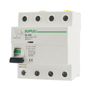 <span class=keywords><strong>Disyuntor</strong></span> <span class=keywords><strong>diferencial</strong></span> 3P + N Elcb RCCB RCD RCBO 25A 40A 63A AC B A Tipo Dispositivo de corriente residual - Product Image 3