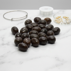 เม็ดบัวธรรมชาติ 100% สำหรับทำมาลา สร้อยข้อมือ และเครื่องประดับ ขายส่ง - Product Image 2