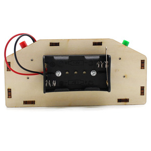 Kit de télécommande sans fil 2,4 G à 6 canaux avec coque en bois faite à la main OKYN-Y2678, pièces pour expériences scientifiques DIY STEM pour étudiants - Product Image 6