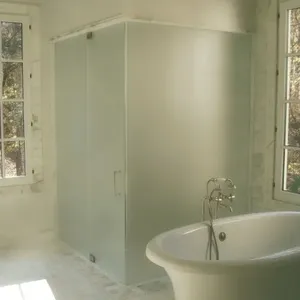 Sun Global Glass <span class=keywords><strong>Verre</strong></span> trempé givré mat haute sécurité pour <span class=keywords><strong>douche</strong></span> personnalisé - Product Image 1