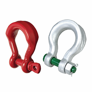Grillete de Anclaje de Acero Forjado Galvanizado de Alta Resistencia para Elevación, Remolque y Recuperación Industrial Tipo EE. UU. Grillete en D de Acero Inoxidable SS316 - Product Image 1
