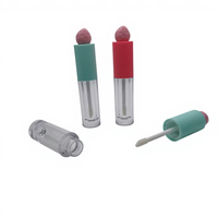 Tube de brillant à lèvres DIY vide en ABS avec capuchon en forme de fraise, emballage cosmétique transparent personnalisable, marque YanXing