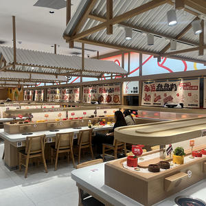 Sistema Personalizzato di Nastro Trasportatore per Sushi, Nastro Trasportatore per Alimenti, Altri Trasportatori a Nastro per Uso Alimentare - Product Image 5