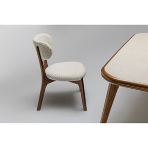 Juego de Comedor Escandinavo Moderno Rosse de 6 Piezas, Mesa Ovalada de Madera Maciza, Muebles Duraderos para el Hogar - Product Image 4