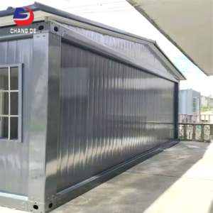 Maison-conteneur à toit triangulaire structurel résistant aux ouragans pour les villas <span class=keywords><strong>de</strong></span> <span class=keywords><strong>location</strong></span> <span class=keywords><strong>de</strong></span> vacances sur les îles des Caraïbes - Product Image 6