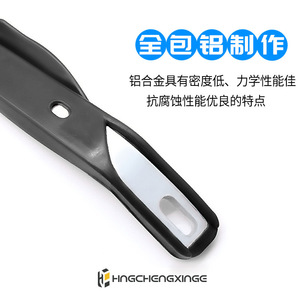 Protector de mano de aluminio para motocicleta, cobertura total, forma aerodinámica, para motocicletas tipo Cruiser, resistente a impactos, SX 049 - Product Image 5