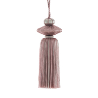 Accessoires colorés décoration pendentif garniture luxe personnalisé rayonne gland frange pour Hometextile