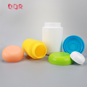 Customized Protein Can HDPE Plastic Supplement Storage Container <b>Empty</b> <b>Jars</b> For Health Products Packaging With Screw Cap - Product Image 4