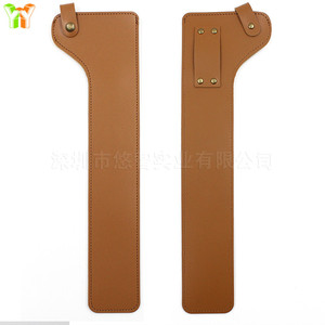 In stock: Outdoor camping <b>fire</b> tongs leather cover, charcoal tongs leather storage bag, BBQ waist hanging <b>tool</b> tongs protective - Product Image 4