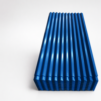 Tôle de Toiture en Acier Ondulée Prélaquée 2B Brillante, Finition Annealed, Ondulation Personnalisée, Option de Pas de 76 mm ou 38 mm, Testée en Usine