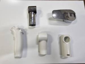 บริการขึ้นรูปพลาสติกฉีดขึ้นรูปสำหรับบรรจุภัณฑ์เครื่องสำอางแบบกำหนดเอง ชิ้นส่วนเปลือกอุปกรณ์ความงามจาก ABS PS โรงงานผลิตและบริการงานกลึง - Product Image 3