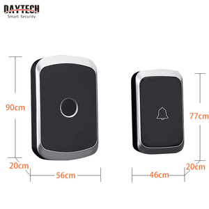 Daytech DB06 IP44 bel pintu tahan air, dengan 36 nada dering EU UK US Plug bel pintu pintar nirkabel - Product Image 3