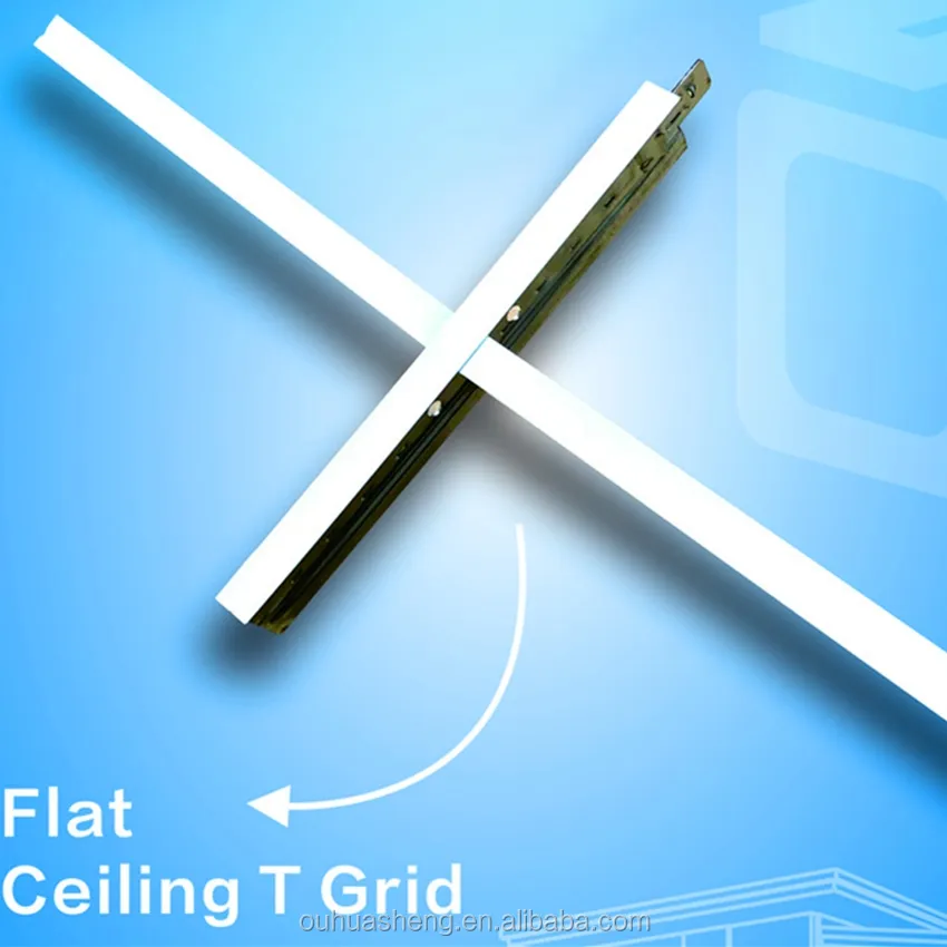 Logam Konstruksi Lainnya Bahan Bangunan T Grid Bar Post Keel Langit-langit Gantung Rentang Komponen Ubin Balok Stud Tee