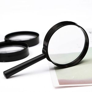 Lupa de mano de plástico de 5 cm para lectura y observación, uso juvenil - Product Image 2