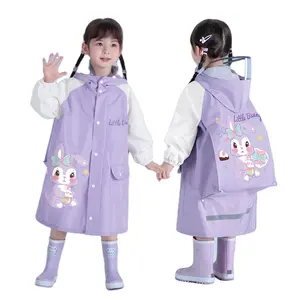 Beimei hot sell for kids raincoat children poncho supplier 100% polyester manufacture custom