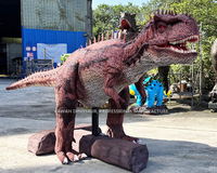 Dinosaures animatroniques T-Rex de 5 mètres pour spectacle sur scène, vente d'usine