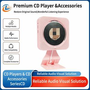 Factory Wall Mountable CD Player Remote Control BT Function HIFI Stereo <b>Speaker</b> Modern/Retro Fan Design USB/TF Card for Home - Product Image 1