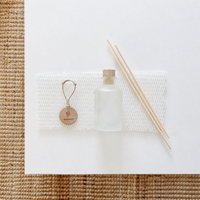 Bouteille diffuseur de parfum en verre naturel de luxe 100 ml avec couvercle en bois, vide, pour aromathérapie et huiles essentielles