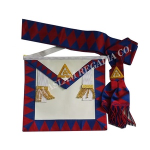 Tablier brodé à la main pour les Compagnons de l'Arche Royale Tau - Product Image 4