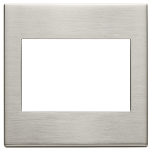3M Brushed Nickel Wall <b>Plate</b> 9.7 In X 9.65 In X 1.7 In For <b>Switches</b> - Product Image 1