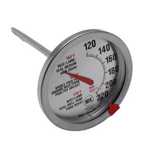 Thermomètre de cuisson bimétallique à lecture instantanée, compatible lave-vaisselle, avec cadran, pour viande et four, jauge de température - Product Image 1