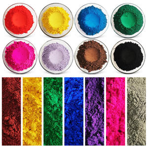 Pigment synthétique d'oxyde de fer rouge mélangé pour ciment, pigments noirs, oxyde ferrique coloré pour sols époxy Hyrox - Product Image 6