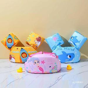 Wimming-camiseta interior de flotabilidad para bebé, chaleco salvavidas, traje de baño de gran flotabilidad para bebé, Círculo de brazo para niños - Product Image 3