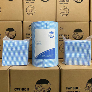 OEM X60 X80 <span class=keywords><strong>Essuie</strong></span>-tout <span class=keywords><strong>professionnel</strong></span> polyvalent pour usage intensif Viscose 80% Pâte de bois <span class=keywords><strong>Rouleau</strong></span> d'<span class=keywords><strong>essuie</strong></span>-tout sans <span class=keywords><strong>papier</strong></span> - Product Image 4