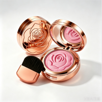 Stick crème illuminant Hojo de qualité supérieure, haute pigmentation, pour les joues, le corps et le visage, avec logo personnalisé, rose éclatant