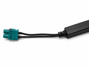 <span class=keywords><strong>Adaptateur</strong></span> d'<span class=keywords><strong>antenne</strong></span> de voiture double FAKRA RF vers DIN mâle avec amplificateur, câble en cuivre de 13 cm pour <span class=keywords><strong>Volkswagen</strong></span>, radio FM/AM, câbles d'<span class=keywords><strong>antenne</strong></span> stéréo - Product Image 2