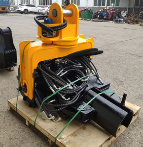 구속된 건설현장의 마이크로 말뚝을 위한 고효율 모터 장착 경량 유압식 미니 굴삭기 파일 드라이버 - Product Image 6