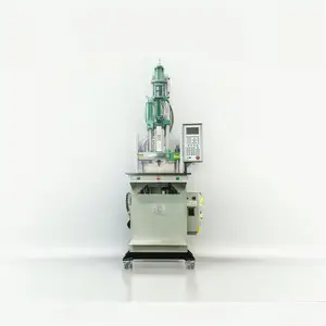 Tel fişler için yeni malzeme dikey tip küçük plastik enjeksiyon makinesi
