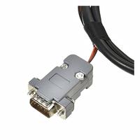 كابل مقاوم للماء IP67 DB 232 بـ 9 سنون، 8 أسلاك، 2 حزمة أسلاك للمعدات الصناعية