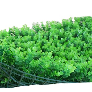 Mur végétal artificiel en gazon synthétique, décoration verte, 30cm-100cm, moulage par injection plastique pour usage intérieur et extérieur - Product Image 2