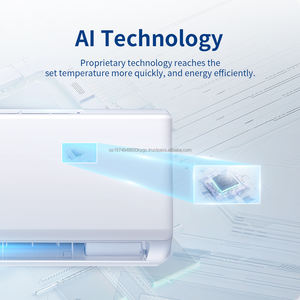 เครื่องปรับอากาศความถี่คงที่แบบติดผนัง9000/12000/18000/24000Btu R32ประหยัดพลังงานสำหรับรถยนต์และโรงแรม - Product Image 3