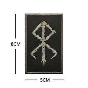 Parche Bordado con Diseño <span class=keywords><strong>de</strong></span> Cazador, Listo para Enviar, para Chaquetas Vaqueras, Chalecos Tácticos, Mochilas, Gorras, Mochilas <span class=keywords><strong>de</strong></span> Juego - Product Image 3