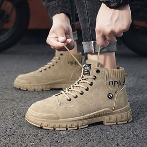 New Style Men Boots Men's Outdoor Boots Breathable Sneakers - Product Image 3
