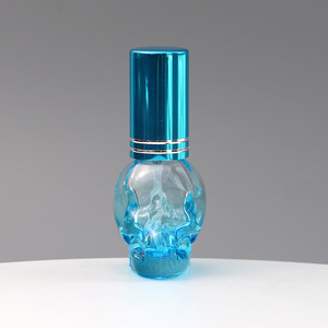 Online Customized <strong>Skull</strong> <strong>Glass</strong> 8ml Mini Refill Spray Unique Perfume <strong>Bottles</strong> in Stock - Product Image 5