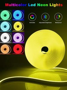 Factory High Quality Popular Waterproof <strong>LED</strong> Neon Strip <strong>Lights</strong> RGB 7.5 Meters WiFi Smart Strip <strong>Light</strong> - Product Image 2