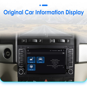 7 pulgadas Android coche video radio audio DVD <span class=keywords><strong>música</strong></span> estéreo reproductor para VW Touareg estilo Original 2DIN 1990-<span class=keywords><strong>2021</strong></span> con RDS/carplay - Product Image 2