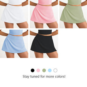 กระโปรงเทนนิสสำหรับผู้หญิงชุดเครื่องแบบแบดมินตันชุดวิ่งออกกำลังกาย XW-DQ3435 - Product Image 3