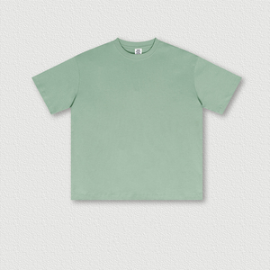 Camiseta de Hombre 100% Algodón, Tejida, Oversize, Lavado Ácido, Efecto Desgastado Personalizado, Logotipo Vintage Serigrafiado, Largo Regular - Product Image 6